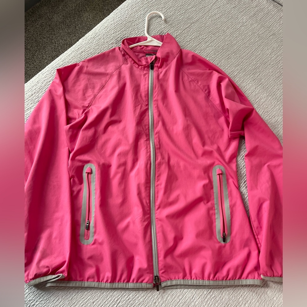 Puma PGA Golf Club logo Wind Zip Up